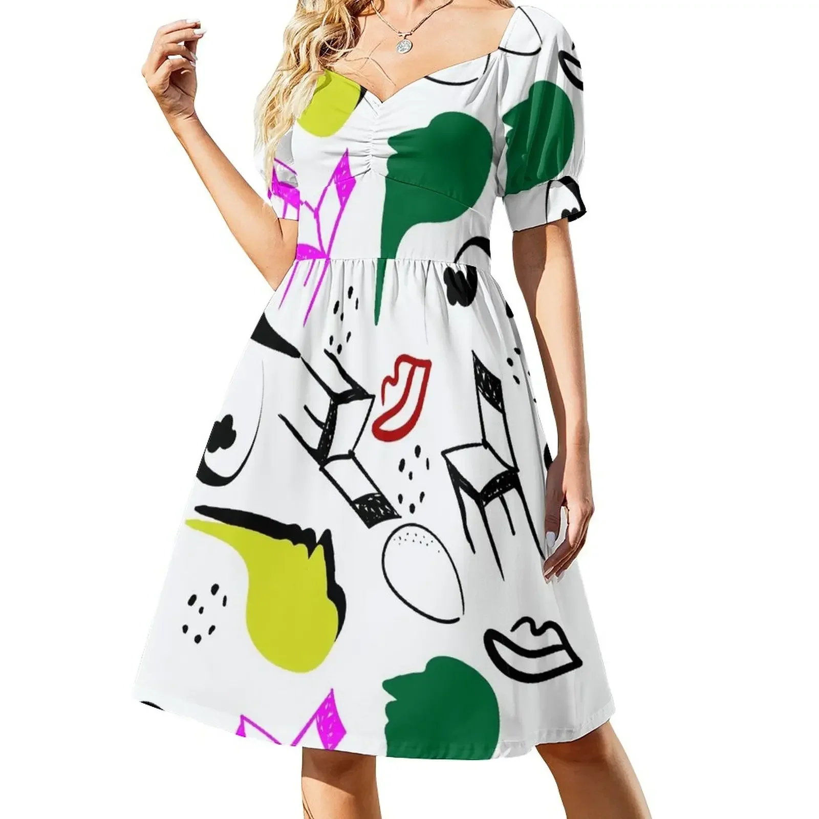 Surreal color background Short-Sleeved Dress Women's clothing ladies dresses for women 2025 Dress woman
Surreal color background Short-Sleeved Dress Women's clothing ladies dresses for women 2025 Dress woman