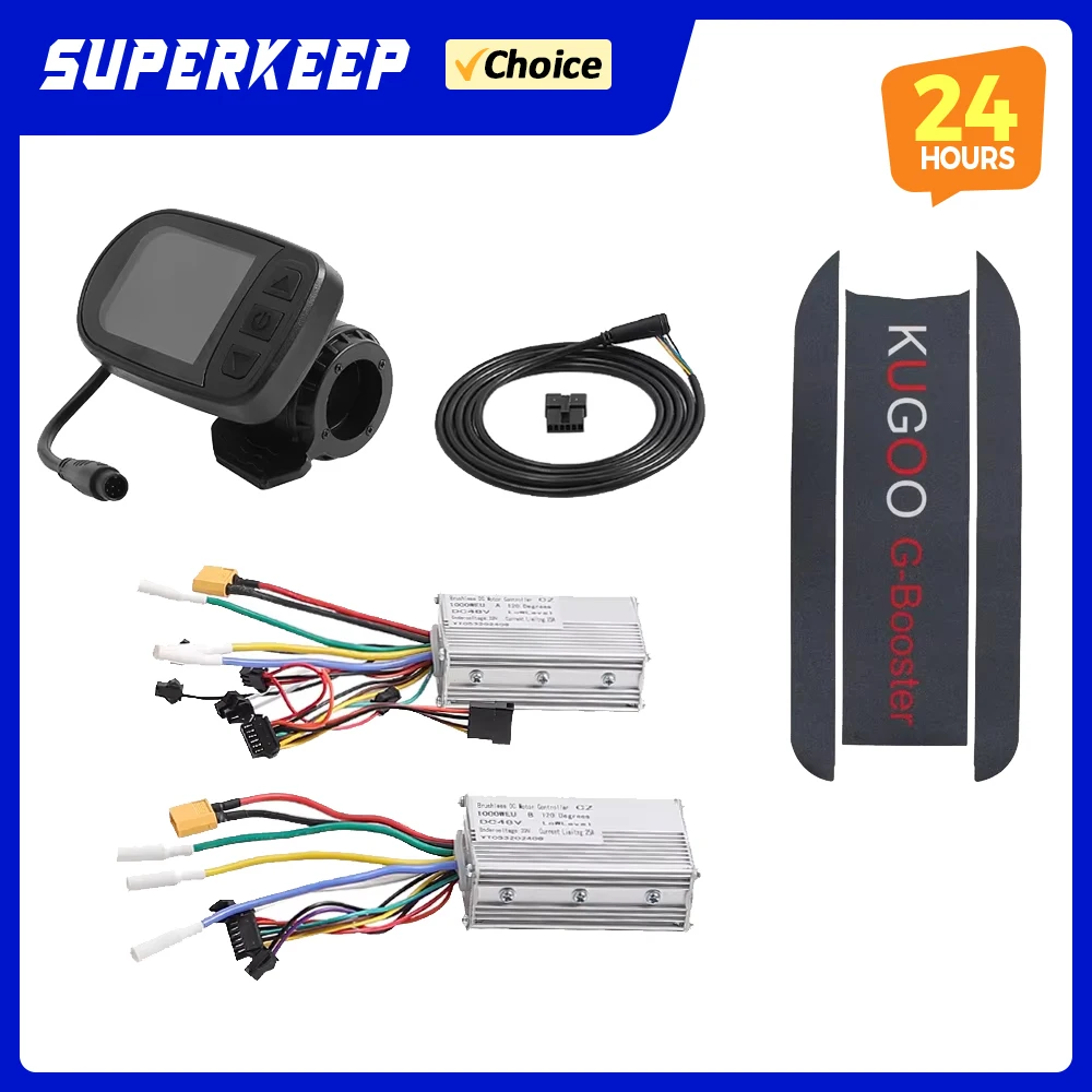 48V 1000W Dual Drive Motor Controller for KUGOO G-Booster E-Scooter Part LCD Display Dial Accelerator Anti-Slip Foot Pad Sticker
48V 1000W Dual Drive Motor Controller for KUGOO G-Booster E-Scooter Part LCD Display Dial Accelerator Anti-Slip Foot Pad Sticker