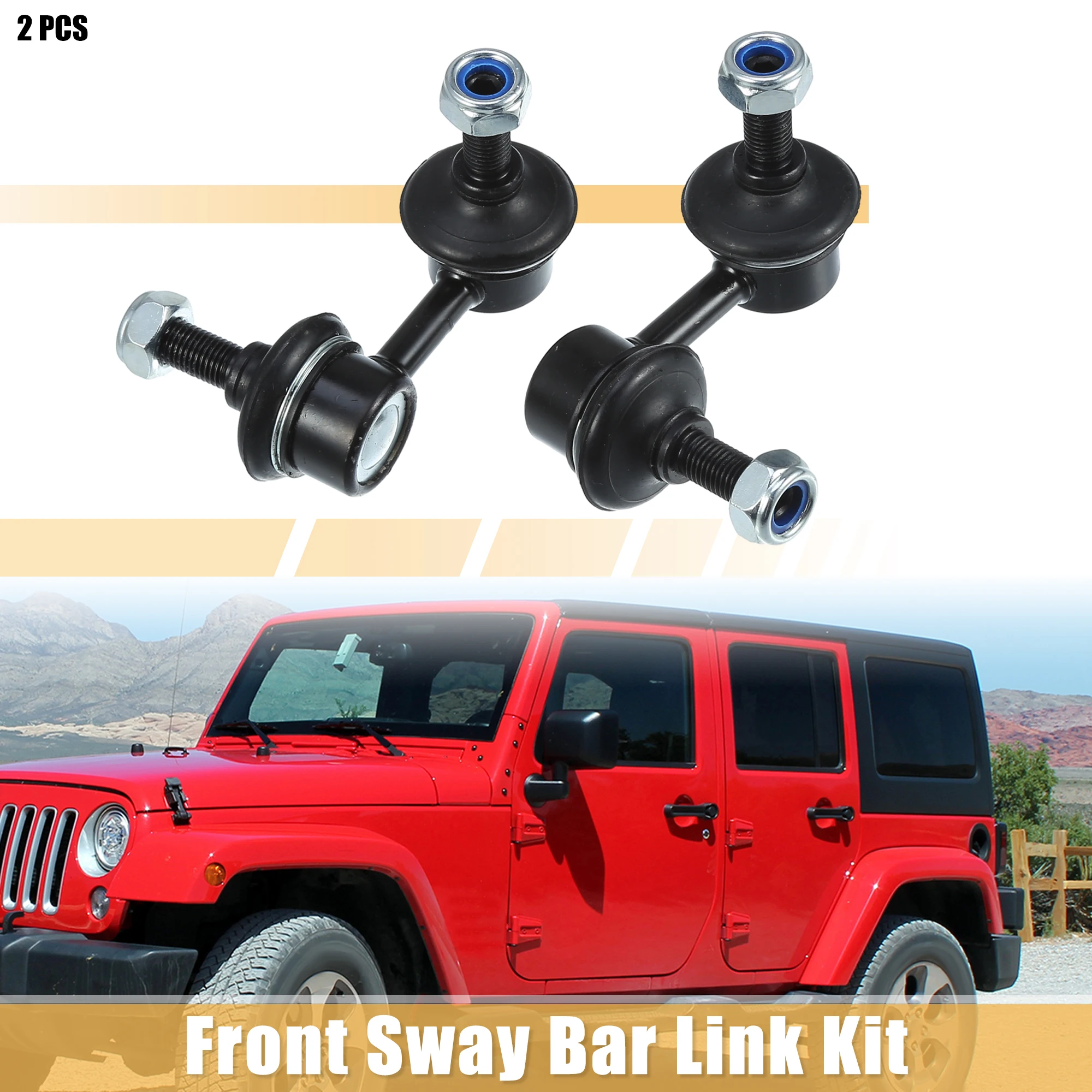 UXCELL 2pcs Front Stabilizer Sway Bar Links for Acura RSX 2002-2006 No.K80487/K80488
UXCELL 2pcs Front Stabilizer Sway Bar Links for Acura RSX 2002-2006 No.K80487/K80488