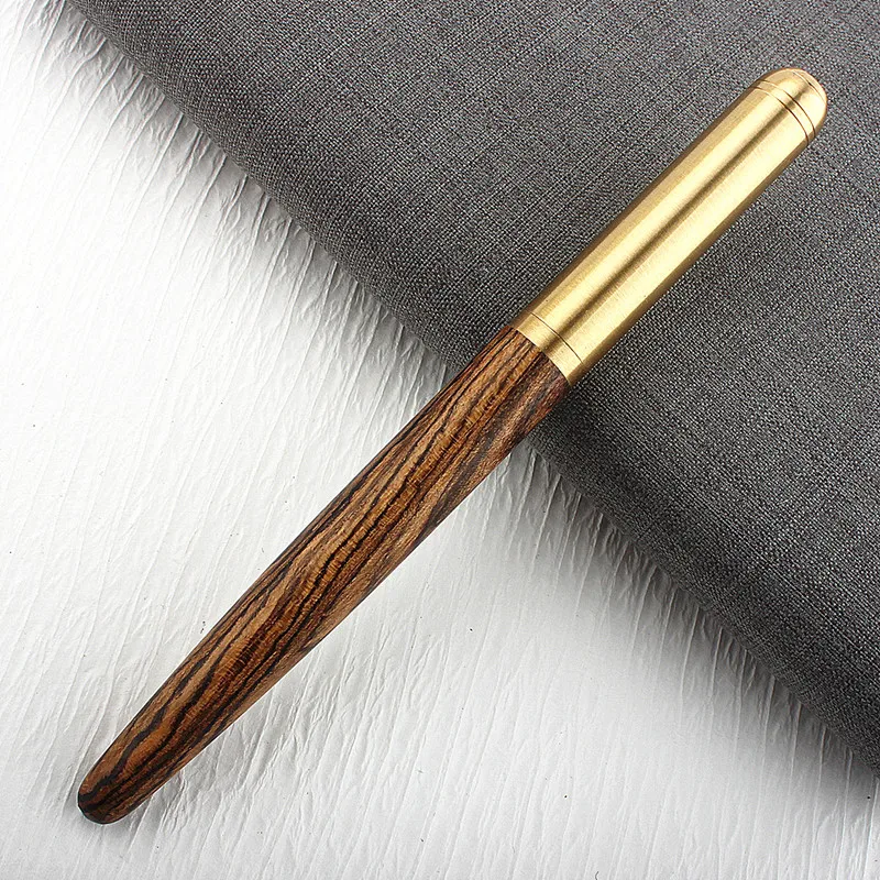Luxury Fountain Pen Wooden Brass Spin Elegante Stationery School Supplies Calligraphy Ink Pens
Luxury Fountain Pen Wooden Brass Spin Elegante Stationery School Supplies Calligraphy Ink Pens