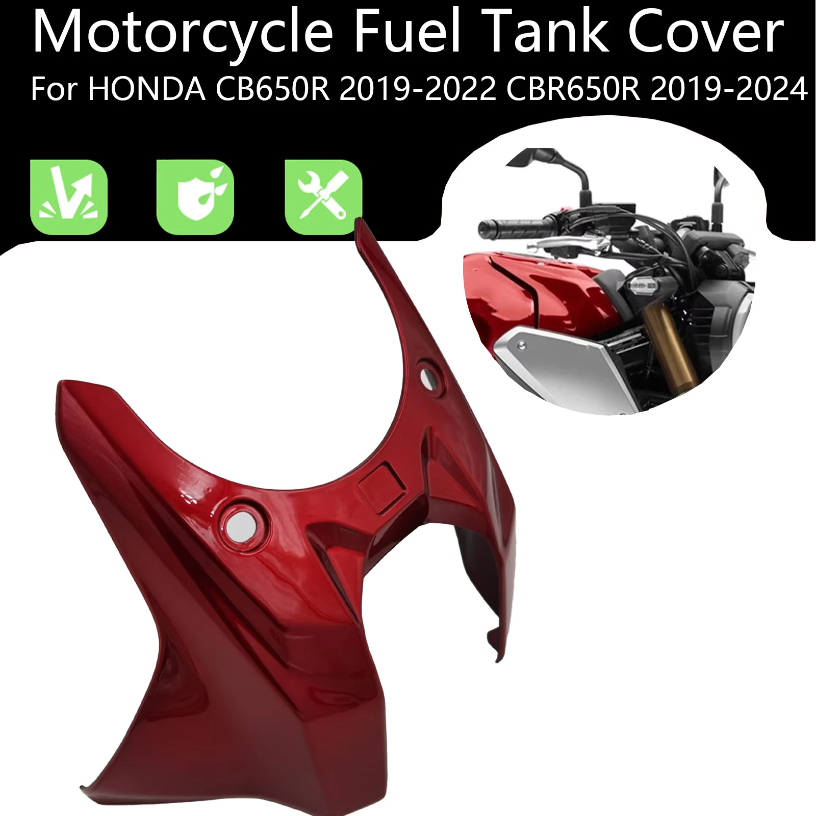 FOR HONDA CB650R 2019-2022 CBR650R 2019-2024 Motorcycle ABS Carbon fiber Front Air Tank Cover Fuel Gas Shell Protector Fairing
FOR HONDA CB650R 2019-2022 CBR650R 2019-2024 Motorcycle ABS Carbon fiber Front Air Tank Cover Fuel Gas Shell Protector Fairing