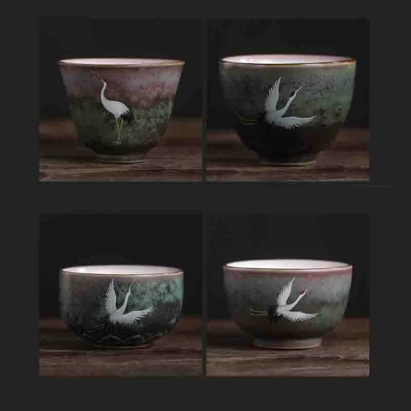 Crane Tea Set Single Cup Tea Cup Tea Cup Pattern Retro Ceramic Tea Cup Coffee Cup Scratch Cup
Crane Tea Set Single Cup Tea Cup Tea Cup Pattern Retro Ceramic Tea Cup Coffee Cup Scratch Cup