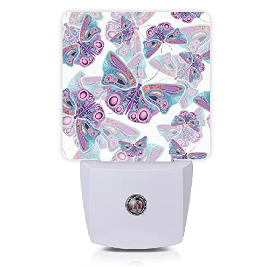 Night Light, Colorful Purple Night Lights Plug into Wall for Boys Girls, Led Lamp Indoor Home Decor 0.5W Nightlight Sleep Frien
Night Light, Colorful Purple Night Lights Plug into Wall for Boys Girls, Led Lamp Indoor Home Decor 0.5W Nightlight Sleep Frien