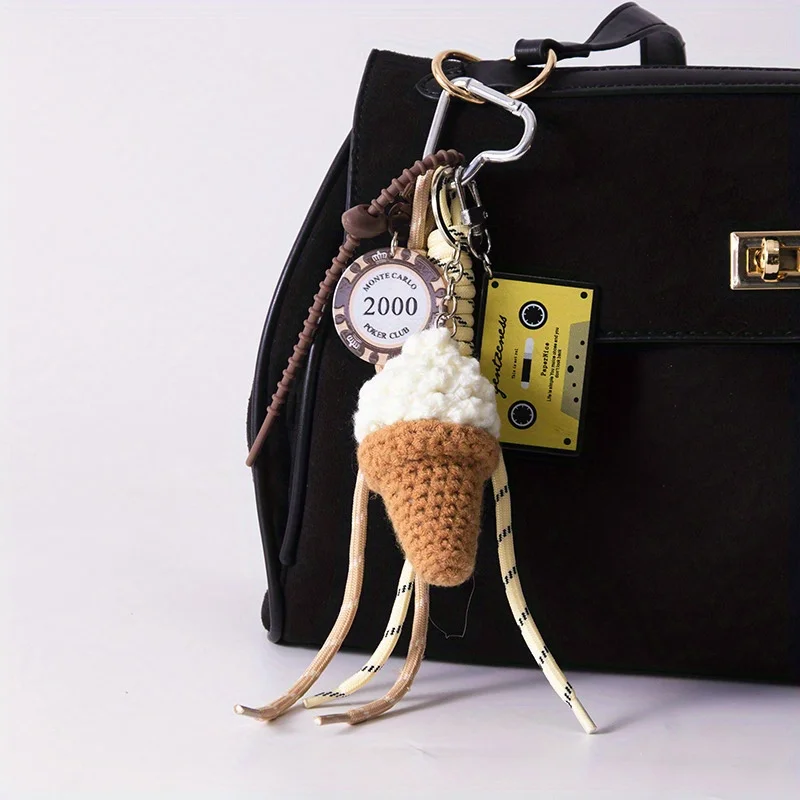 Car Hanging Bag Pendant Hook Weaving Cute Ice Cream Brand Tape Weaving Rope Simple Keychain Bag Chain Hanging Pendant
Car Hanging Bag Pendant Hook Weaving Cute Ice Cream Brand Tape Weaving Rope Simple Keychain Bag Chain Hanging Pendant