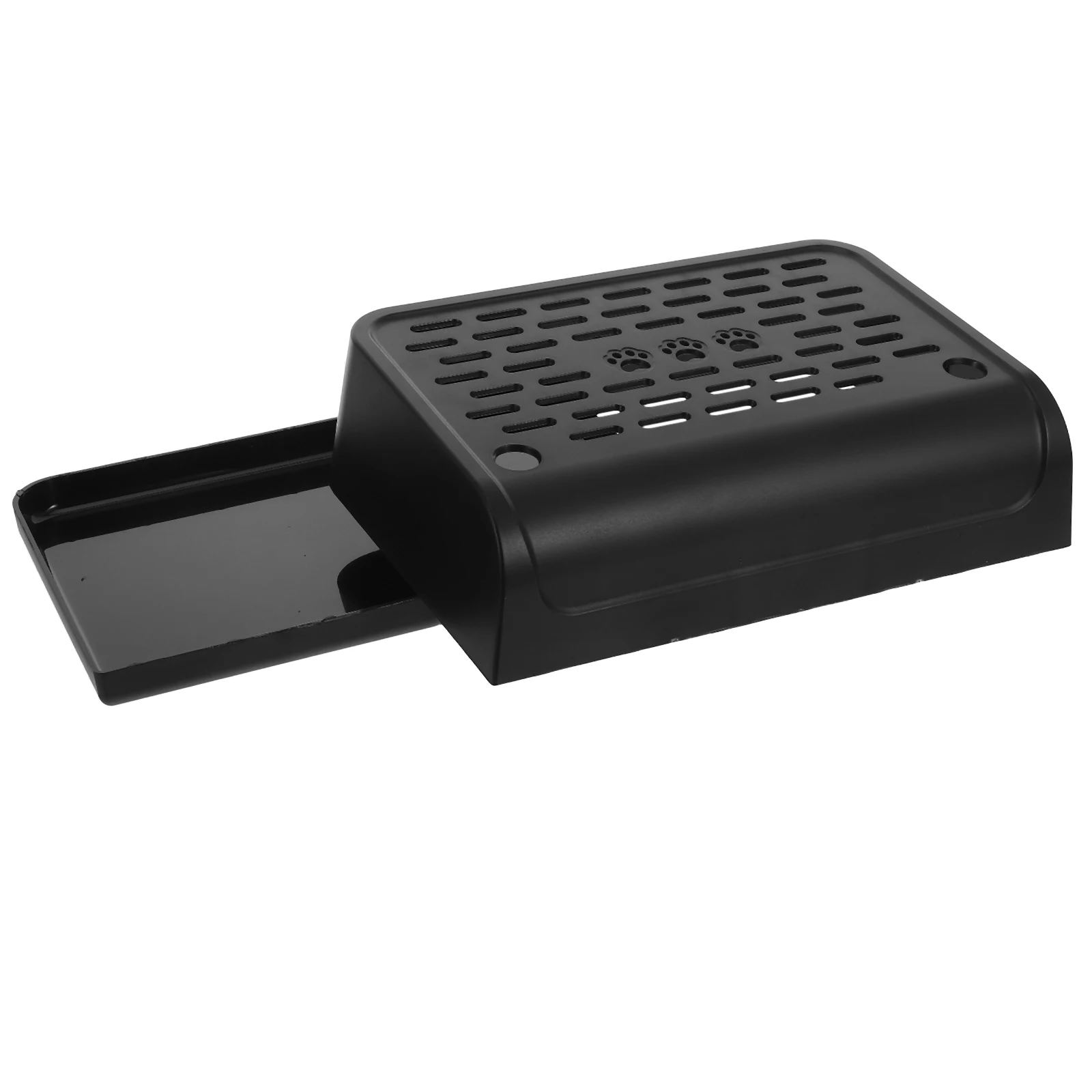 Cat Litter Box Foot Pedal Ramp for Tray Steps with Filter Small Cats Trapper Black
Cat Litter Box Foot Pedal Ramp for Tray Steps with Filter Small Cats Trapper Black