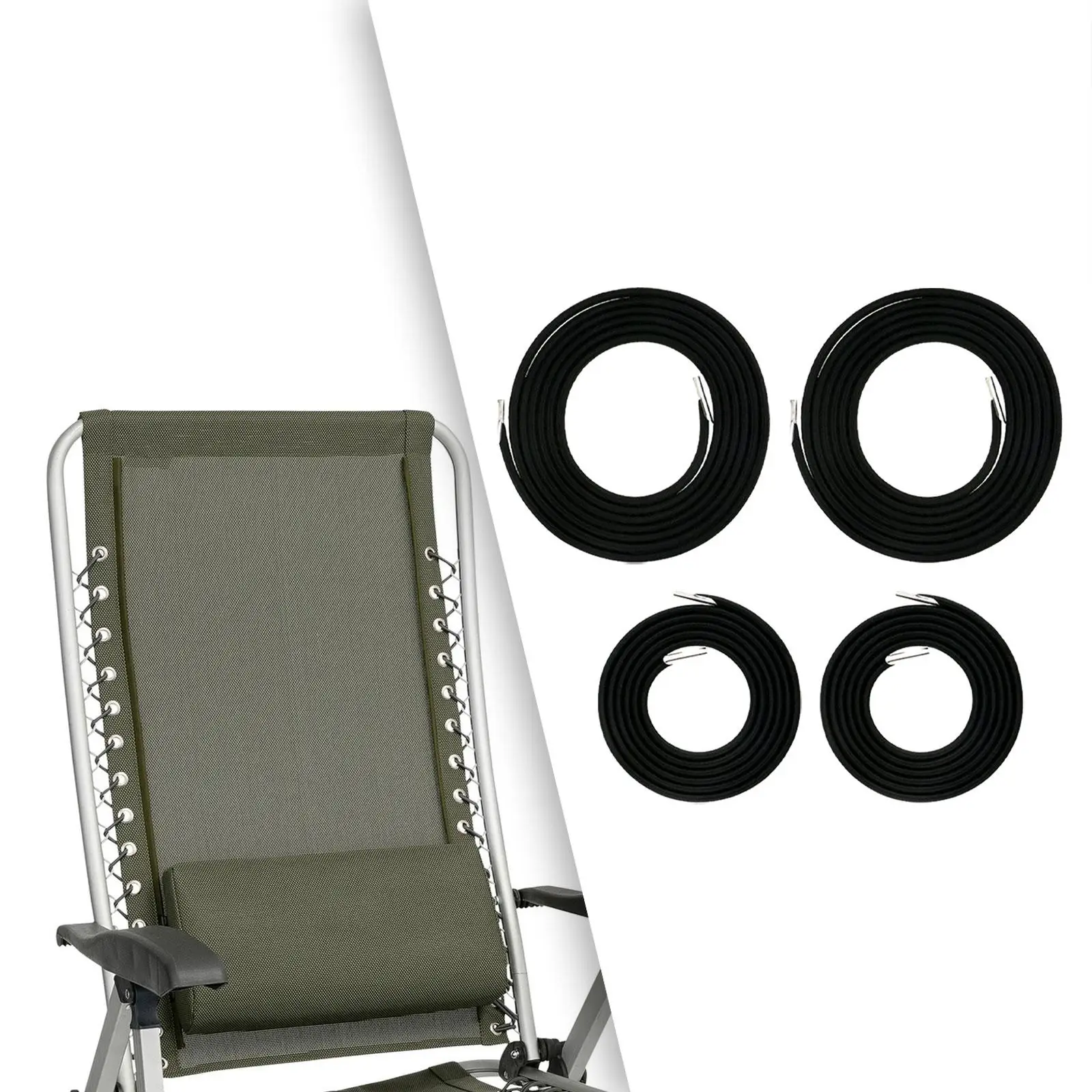 4Pcs Replacement Cord for O Gravity Chair for Recliners Lawn Patio Chairs
4Pcs Replacement Cord for O Gravity Chair for Recliners Lawn Patio Chairs