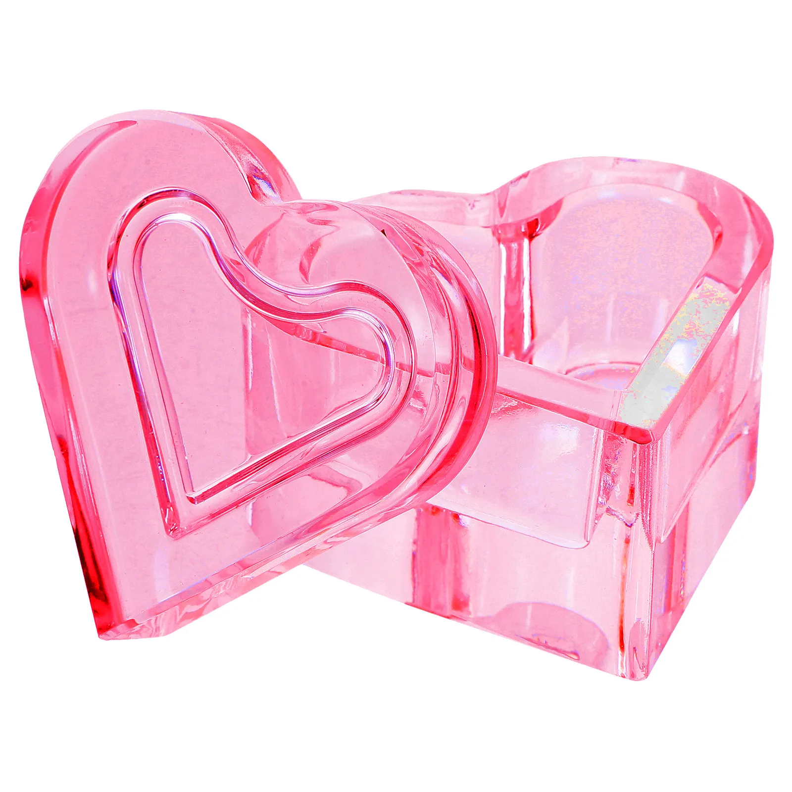 Heart Shaped Crystal Glass Nail Dish with Tight-Fit Lid Holds Acrylic Liquid Remover Manicure Essential Glass Nail Cup Dappen
Heart Shaped Crystal Glass Nail Dish with Tight-Fit Lid Holds Acrylic Liquid Remover Manicure Essential Glass Nail Cup Dappen