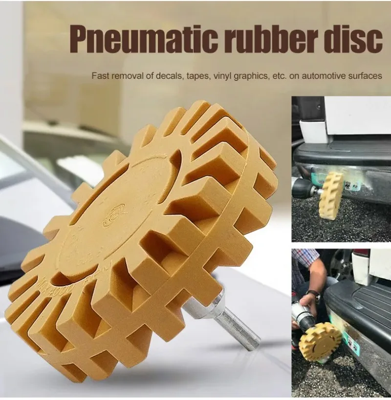 Rubber Eraser Wheel for Car Adhesive Removal Polishing Disc Removes Stickers Glue Residue From Paint Surface Auto Detail
Rubber Eraser Wheel for Car Adhesive Removal Polishing Disc Removes Stickers Glue Residue From Paint Surface Auto Detail