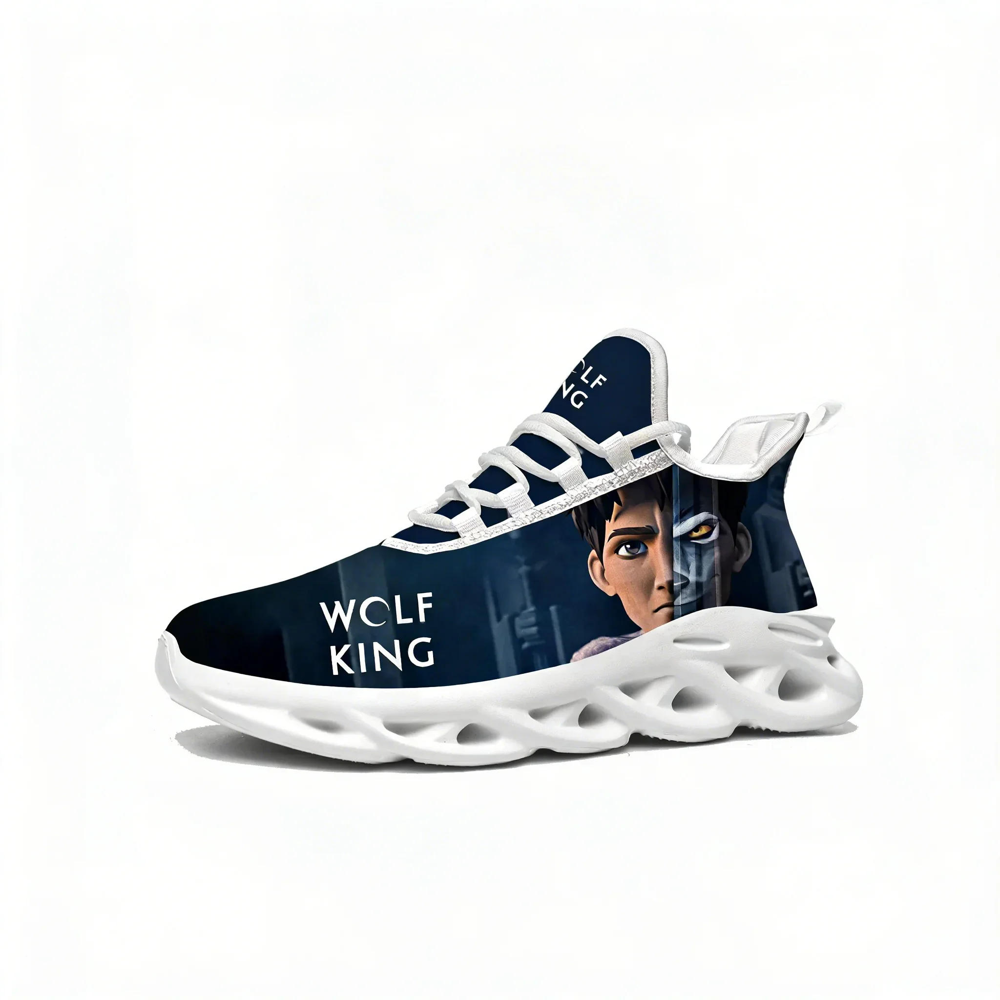 Wolf King Flat Sneaker Shoes Mens Womens Sports Shoe High Quality Personalized Fashion Comfortable Sneakers Custom Made Footwe
Wolf King Flat Sneaker Shoes Mens Womens Sports Shoe High Quality Personalized Fashion Comfortable Sneakers Custom Made Footwe