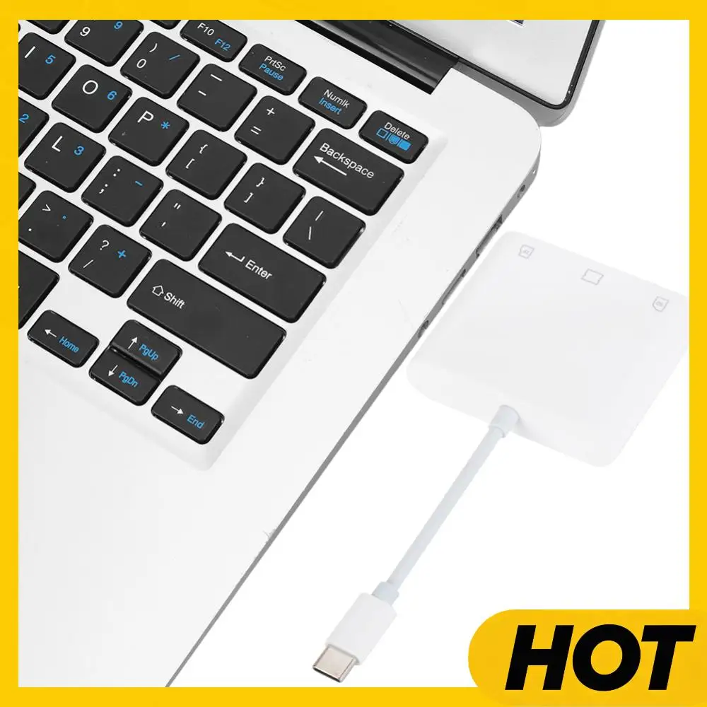 Адаптер 3-в-1 для карты памяти типа C к CF/SD/TF Адаптер для камеры типа C Устройство чтения карт памяти для iPad iPhone 15 MacBook и других устройств USB-C
Адаптер 3-в-1 для карты памяти типа C к CF/SD/TF Адаптер для камеры типа C Устройство чтения карт памяти для iPad iPhone 15 MacBook и других устройств USB-C