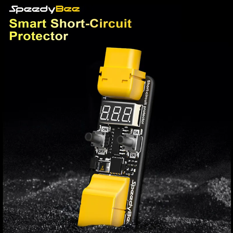 SpeedyBee Short-Circuit Protector Smart Power Tester Digital Display with Dual-Stage Current Limiting & Short-Circuit Protection
SpeedyBee Short-Circuit Protector Smart Power Tester Digital Display with Dual-Stage Current Limiting & Short-Circuit Protection