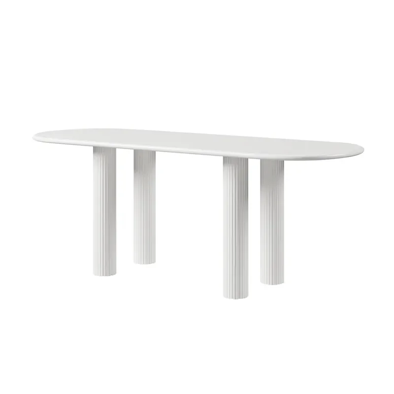 #Off-white French Solid Wood Long Table Cream Aesthetic Oval DiningTable Art Furniture for Home Small Apartment Exhibition Hall
#Off-white French Solid Wood Long Table Cream Aesthetic Oval DiningTable Art Furniture for Home Small Apartment Exhibition Hall