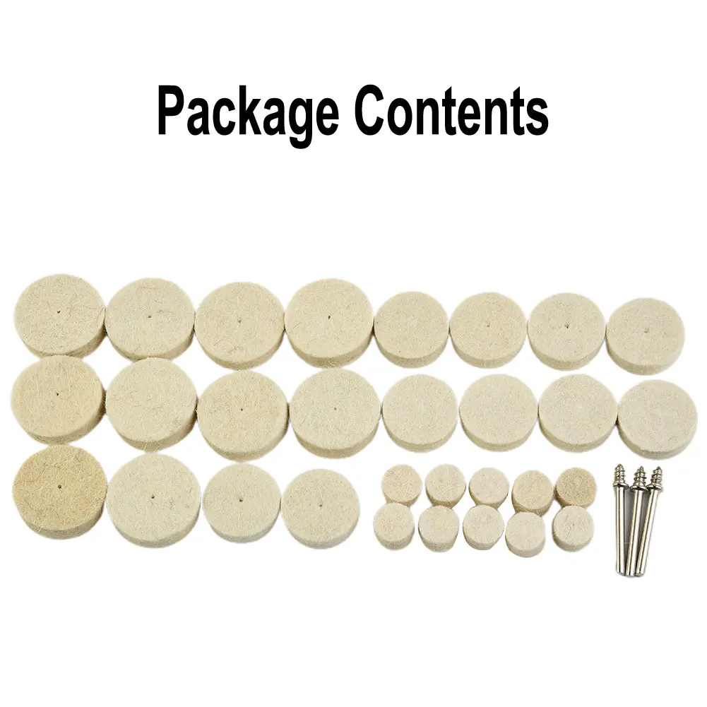 33pcs Buffing Wheel Kit Polishing Wheel Wool Wheels Rotary Tool Accessory 3mm Tools Herramientas Ferramentas Drillpro
33pcs Buffing Wheel Kit Polishing Wheel Wool Wheels Rotary Tool Accessory 3mm Tools Herramientas Ferramentas Drillpro