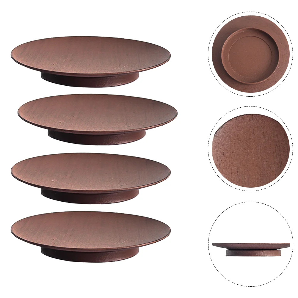Base Iron Craft Holder Household Simple Holding Plate Candlesticks Rounded Tray Table
Base Iron Craft Holder Household Simple Holding Plate Candlesticks Rounded Tray Table