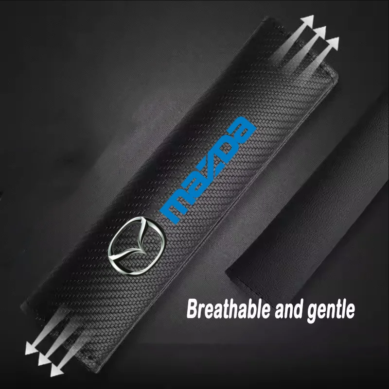 Carbon fiber Car Seat Belt Pads Seat Shoulder Strap Pad Cushion Cover For Mazda MX3 MX5 CX5 626 M3 MP BM GL 2 CX-7 CX30 CX4
Carbon fiber Car Seat Belt Pads Seat Shoulder Strap Pad Cushion Cover For Mazda MX3 MX5 CX5 626 M3 MP BM GL 2 CX-7 CX30 CX4