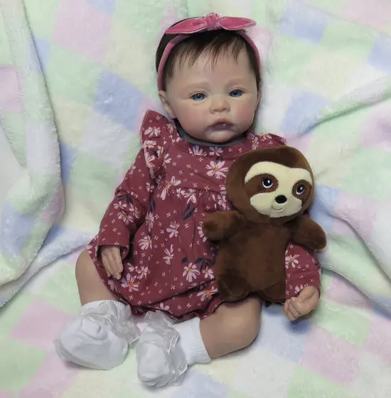 FBBD Customized Limited Supply 17inch Reborn Baby Meadow With Hand-Rooted Hair Alrready Finished Doll By Artist
FBBD Customized Limited Supply 17inch Reborn Baby Meadow With Hand-Rooted Hair Alrready Finished Doll By Artist
