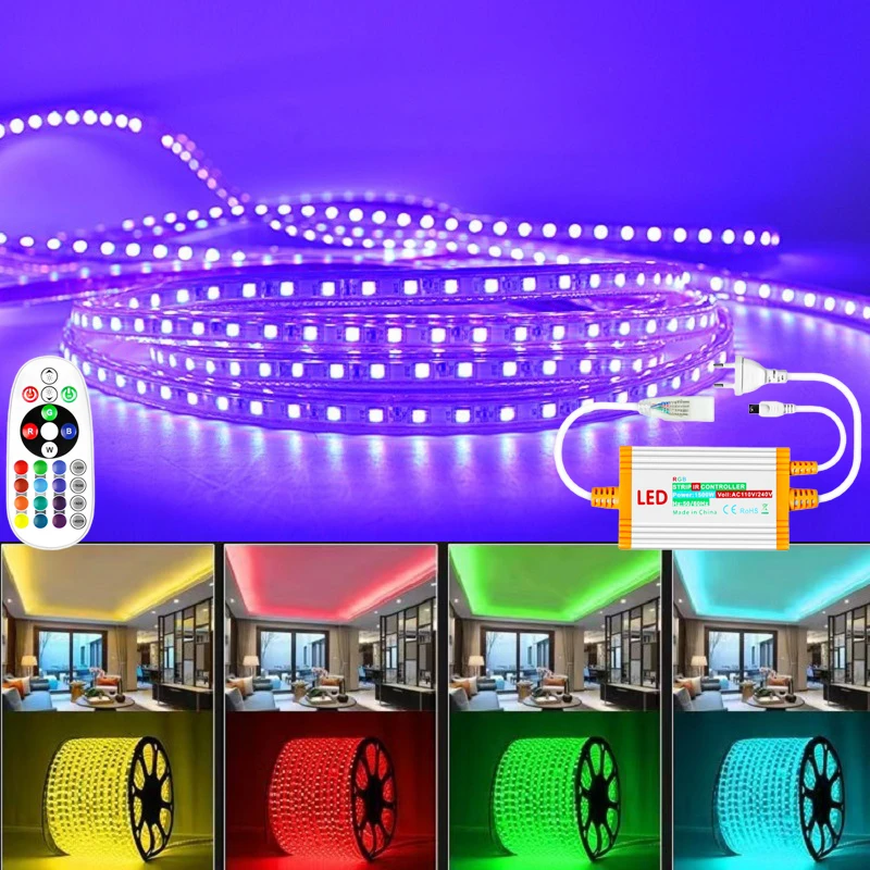 Светодиодная лента RGB с регулируемой яркостью 220 В, 1500 Вт, вилка европейского стандарта, лента RGB с дистанционным управлением, гибкая лента, наружное водонепроницаемое садовое освещение
Светодиодная лента RGB с регулируемой яркостью 220 В, 1500 Вт, вилка европейского стандарта, лента RGB с дистанционным управлением, гибкая лента, наружное водонепроницаемое садовое освещение