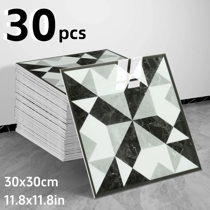 Retro Black and White Imitation Ceramic Tile Stickers Kitchen Splash-proof Backsplash Self Adhesive Foam Vinyl Wall Stickers
Retro Black and White Imitation Ceramic Tile Stickers Kitchen Splash-proof Backsplash Self Adhesive Foam Vinyl Wall Stickers