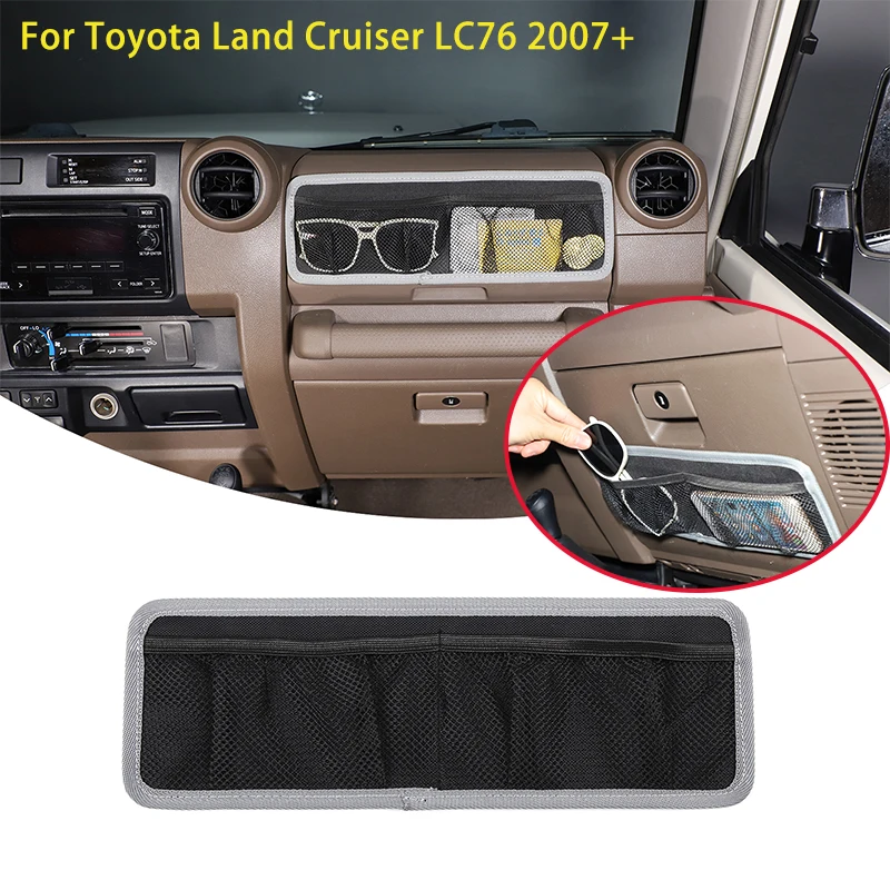 For Toyota Land Cruiser LC76 2007+Co-pilot Oxford Cloth Car Interior Door Storage Bag mesh bag Passenger Storage tools Pocket
For Toyota Land Cruiser LC76 2007+Co-pilot Oxford Cloth Car Interior Door Storage Bag mesh bag Passenger Storage tools Pocket