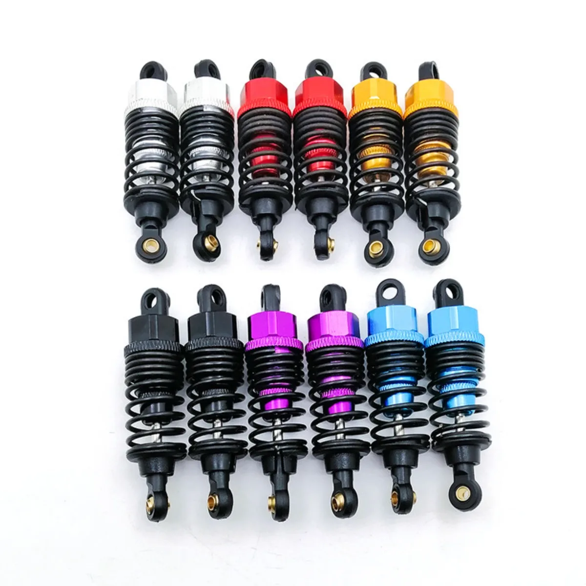 LCX Racing Aluminum Shock Absorber Damper 68mm 2PCS for HSP 1/10th Nitro On Road Touring Car 94122, Upgrades Parts Accessories
LCX Racing Aluminum Shock Absorber Damper 68mm 2PCS for HSP 1/10th Nitro On Road Touring Car 94122, Upgrades Parts Accessories