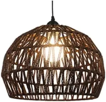 Retro Chandelier Rattan Hemp Rope Weave Lampshade Nordic Household Decorate Lights Bedroom Kitchen Living Room Coffee
Retro Chandelier Rattan Hemp Rope Weave Lampshade Nordic Household Decorate Lights Bedroom Kitchen Living Room Coffee