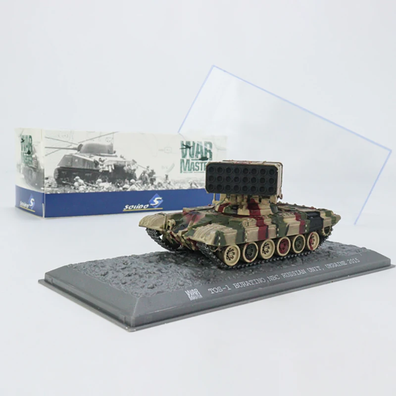Diecast Solido 1:72 Scale TOS-1 Lightly Armed Bazooka Tank Alloy Military Combat Vehicle Model Collectible Toy Gift Souvenir
Diecast Solido 1:72 Scale TOS-1 Lightly Armed Bazooka Tank Alloy Military Combat Vehicle Model Collectible Toy Gift Souvenir