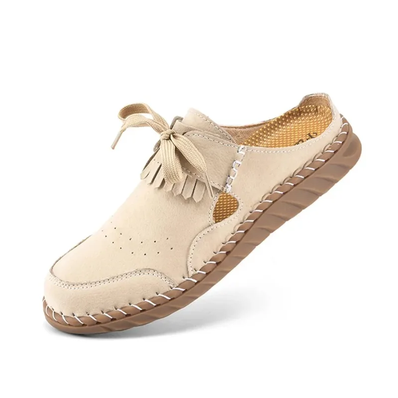 Autumn New Baotou Slippers Women Fashion Round Head Deep Mouth Butterfly Knot Inside High and Low Upper Shoes
Autumn New Baotou Slippers Women Fashion Round Head Deep Mouth Butterfly Knot Inside High and Low Upper Shoes