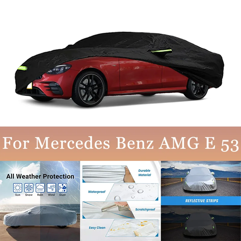 For Mercedes Benz AMG E 53 Outdoor Protection Full Car Covers Snow Cover Sunshade Waterproof Dustproof Exterior Car cover 
For Mercedes Benz AMG E 53 Outdoor Protection Full Car Covers Snow Cover Sunshade Waterproof Dustproof Exterior Car cover