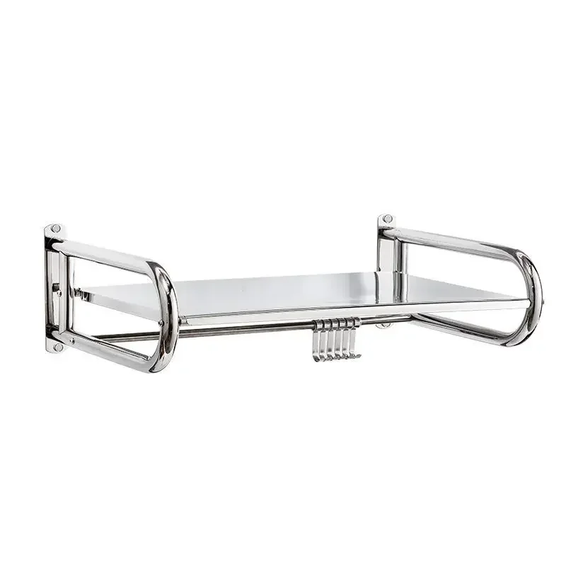 Stainless Steel Kitchen Microwave Oven Shelf Rack Wall-Mounted Oven Pot Shelf Multifunctional Storage Bracket
Stainless Steel Kitchen Microwave Oven Shelf Rack Wall-Mounted Oven Pot Shelf Multifunctional Storage Bracket