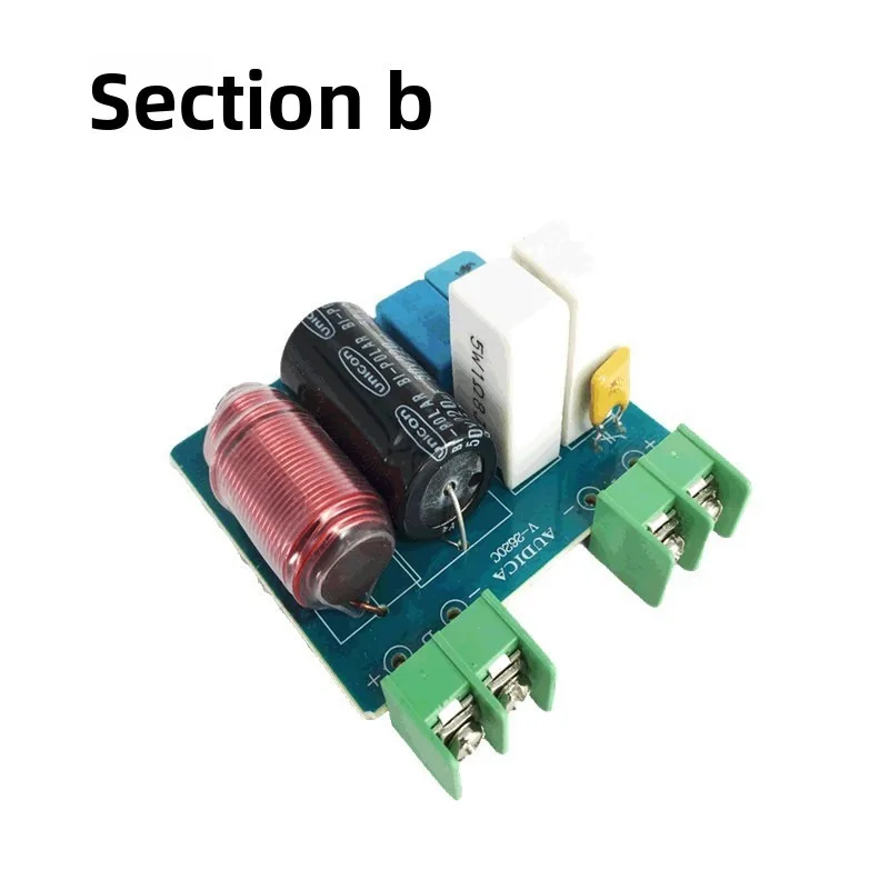Square Dance Speaker Filter 2-Way Crossover High Low Frequency Divider
Square Dance Speaker Filter 2-Way Crossover High Low Frequency Divider