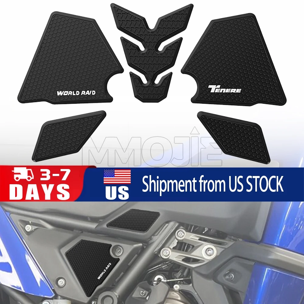 Motorcycle Sticker Non-slip Side Tank Pad Anti Scratch Decal Accessories For Yamaha Tenere700 TENERE 700 World Raid 2022 2023
Motorcycle Sticker Non-slip Side Tank Pad Anti Scratch Decal Accessories For Yamaha Tenere700 TENERE 700 World Raid 2022 2023