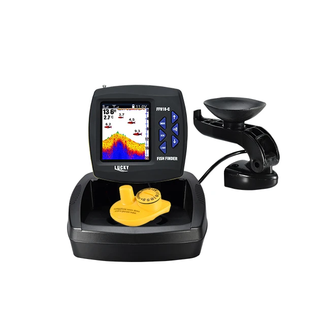 Bait Boat ing Sonar FF918CD-WT 3.5inch Colored Dot-Matrix Display with Wireless Long-distance
Bait Boat ing Sonar FF918CD-WT 3.5inch Colored Dot-Matrix Display with Wireless Long-distance