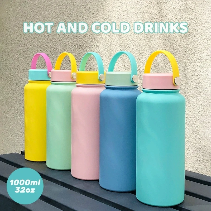 Новая изолированная чашка из нержавеющей стали, спортивная бутылка для воды, большая емкость, портативная изолированная чашка с большим горлышком, чашка для воды, 1000 мл
Новая изолированная чашка из нержавеющей стали, спортивная бутылка для воды, большая емкость, портативная изолированная чашка с большим горлышком, чашка для воды, 1000 мл