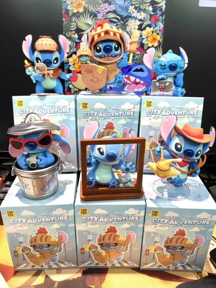 【Предпродажа】Новый продукт Toptoy Stitch City Adventure Blind Box Series Портативные модные игровая периферия Настольные украшения
【Предпродажа】Новый продукт Toptoy Stitch City Adventure Blind Box Series Портативные модные игровая периферия Настольные украшения