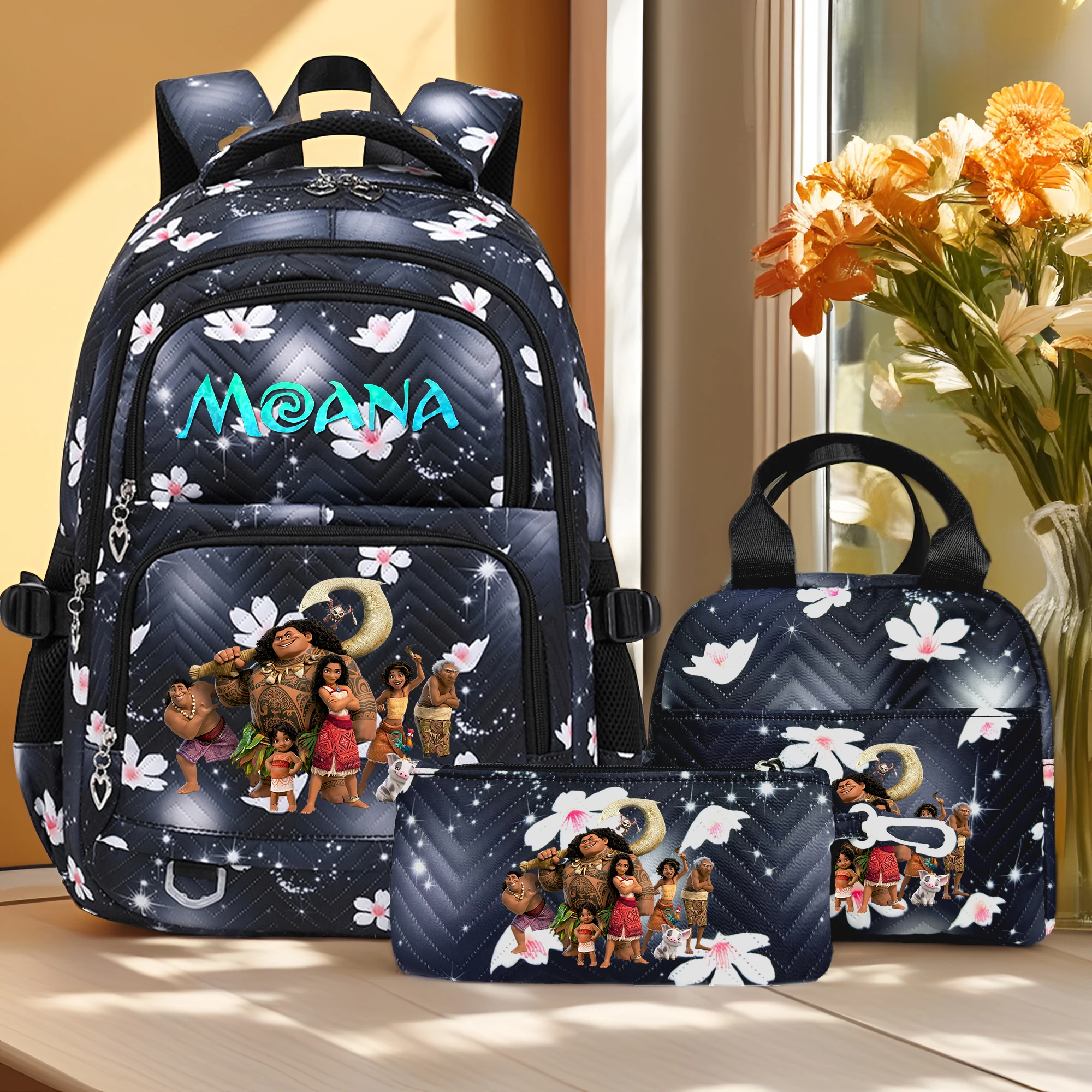 Рюкзак Disney Moana большой емкости, легкий школьный рюкзак, повседневный дорожный рюкзак для женщин и девочек, сумки для обеда с ручками
Рюкзак Disney Moana большой емкости, легкий школьный рюкзак, повседневный дорожный рюкзак для женщин и девочек, сумки для обеда с ручками