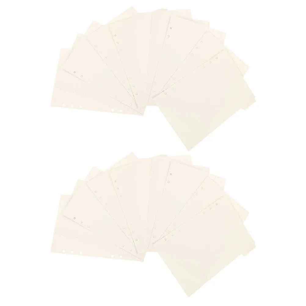 20Pcs Paper Index Binder Dividers Bright Colored Tabs for Loose Leaf Notebook Notepad Office Document Sorting Binder Tabs
20Pcs Paper Index Binder Dividers Bright Colored Tabs for Loose Leaf Notebook Notepad Office Document Sorting Binder Tabs