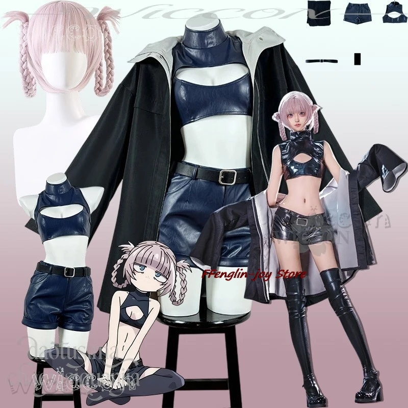 Adults costume Anime CALL OF THE NIGHT Cosplay Nanakusa Nazuna Vampire Costumes Black Punk Jirai Kei Halloween carnival Clothing
Adults costume Anime CALL OF THE NIGHT Cosplay Nanakusa Nazuna Vampire Costumes Black Punk Jirai Kei Halloween carnival Clothing