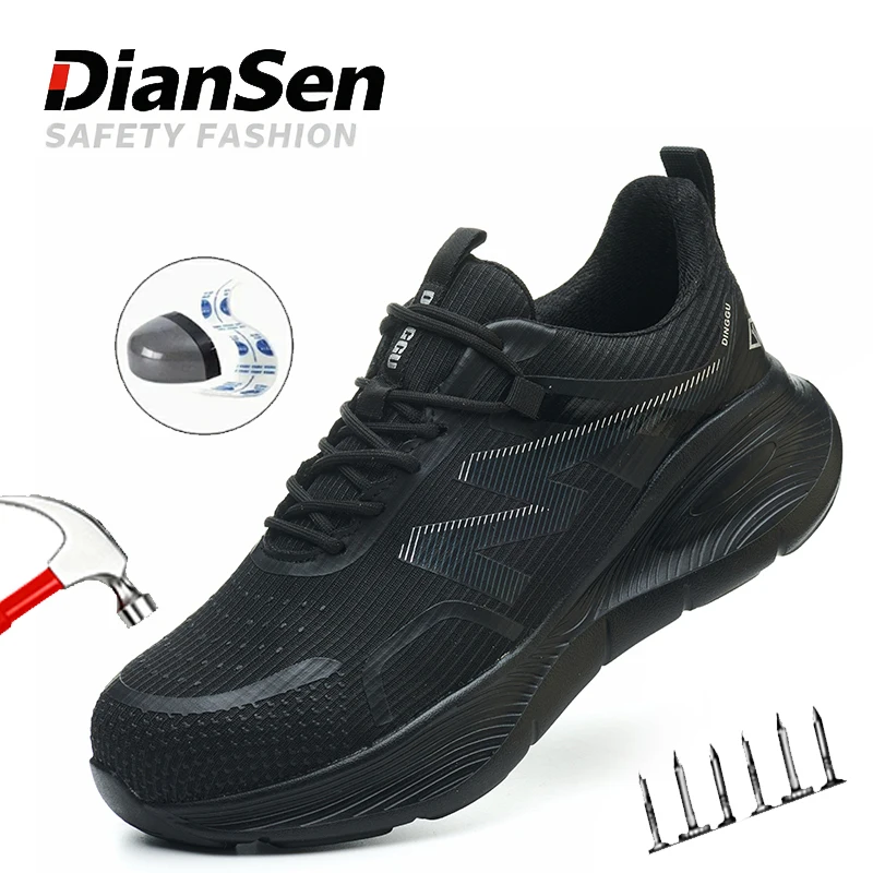 Мужская неразрушимая противоударная защитная обувь, рабочая обувь со стальным носком, противоударная защитная обувь, легкие дышащие кроссовки
Мужская неразрушимая противоударная защитная обувь, рабочая обувь со стальным носком, противоударная защитная обувь, легкие дышащие кроссовки