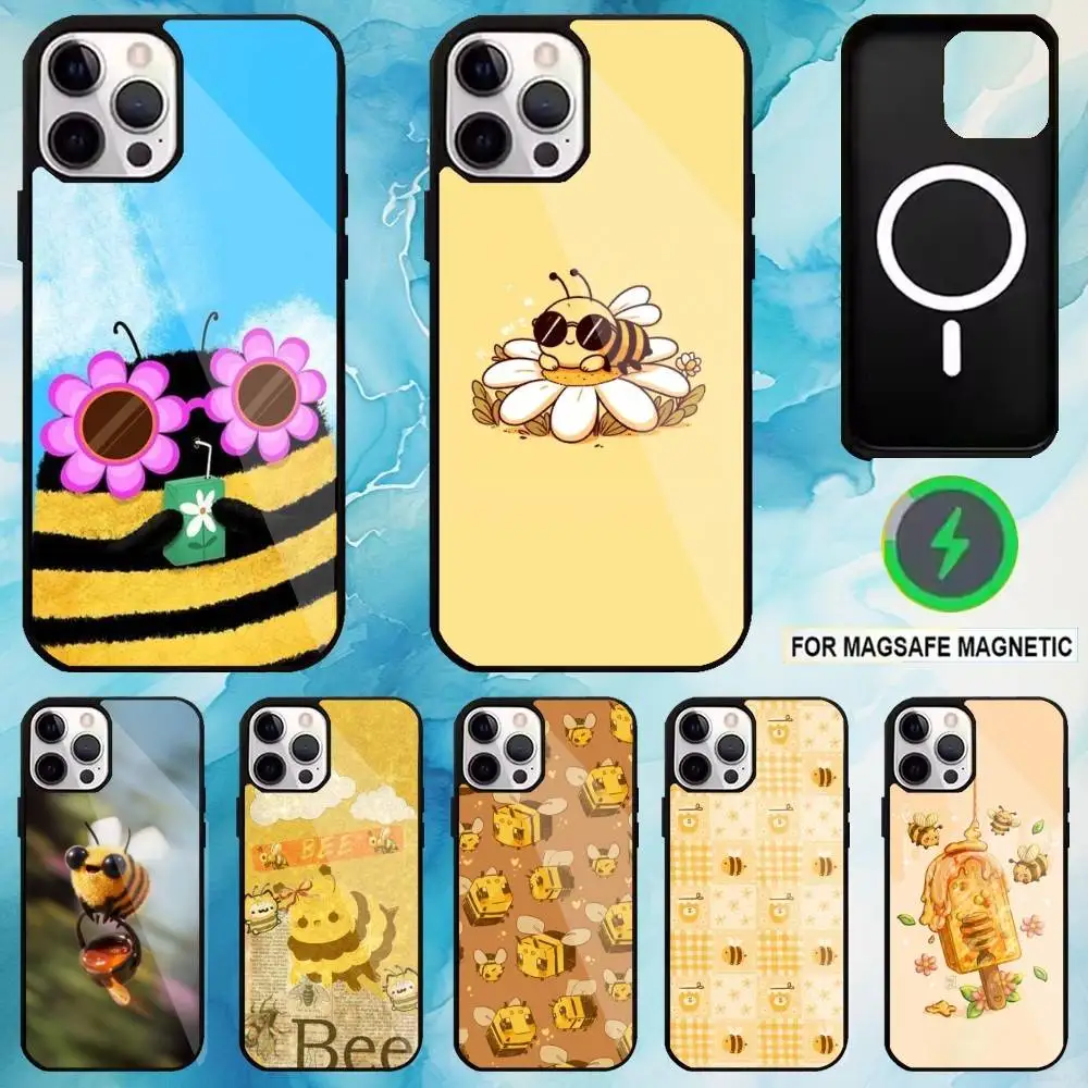 Fashion Bee Phone Case For iPhone17,16,15,14,13,12,11 Plus,Pro Max Magnetic For Magsafe Wireless Charging
Fashion Bee Phone Case For iPhone17,16,15,14,13,12,11 Plus,Pro Max Magnetic For Magsafe Wireless Charging