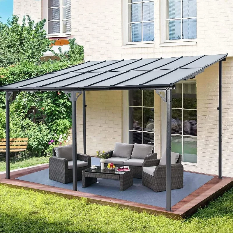 Custom-made Aluminum Gazebo with A Waterproof Shaded Roof Suitable for Garden Patios Villa Carports and Backyard Shading.
Custom-made Aluminum Gazebo with A Waterproof Shaded Roof Suitable for Garden Patios Villa Carports and Backyard Shading.