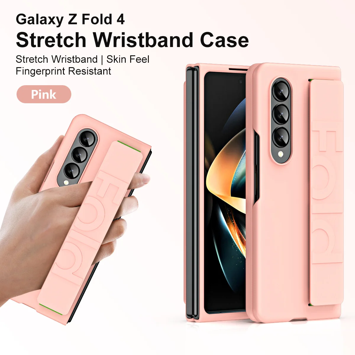 Matte Silky Hard Plastic Grip Case Strap For Samsung Galaxy Z Fold 4 5 3 2 Wristband Elastic Armor Cover For Z Fold5 Fold4 Fold3
Matte Silky Hard Plastic Grip Case Strap For Samsung Galaxy Z Fold 4 5 3 2 Wristband Elastic Armor Cover For Z Fold5 Fold4 Fold3
