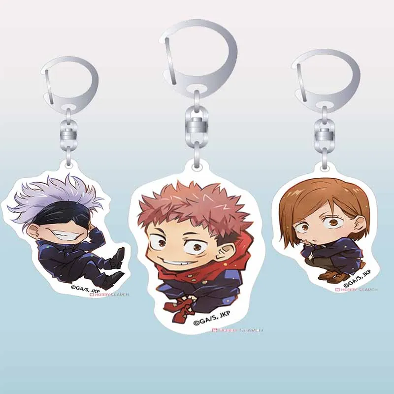 Акриловый брелок-подвеска для рюкзака с персонажами аниме JJK: Юдзи Итадори, Сатору Годжо. Классическое украшение, милый подарок.
Акриловый брелок-подвеска для рюкзака с персонажами аниме JJK: Юдзи Итадори, Сатору Годжо. Классическое украшение, милый подарок.