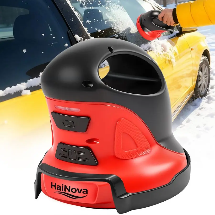 Ice Scraper,3 In 1 Upgraded Ice Scrapers for Car Windshield, Handheld Electric Snow Scraper Remover, Electric Windshield Scraper
Ice Scraper,3 In 1 Upgraded Ice Scrapers for Car Windshield, Handheld Electric Snow Scraper Remover, Electric Windshield Scraper