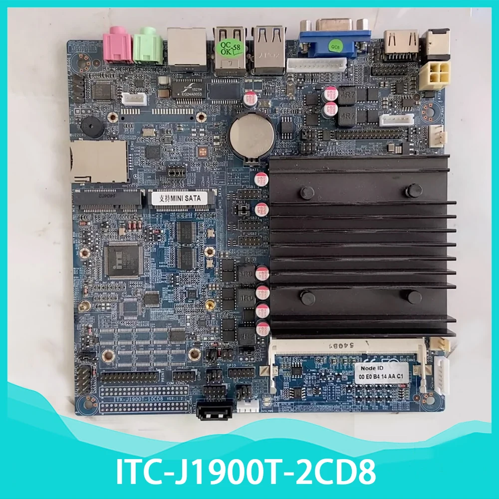 Industrial control motherboard ITC-J1900T-2CD8 V1.2
Industrial control motherboard ITC-J1900T-2CD8 V1.2