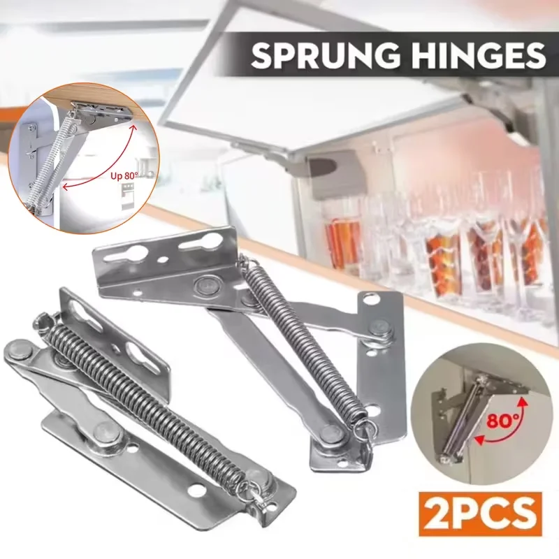 Cabinet Door Lifting Hinge 80 Degree Spring Hinges Cabinet Door Lift Up Stay Support Furniture Hardware Foldable Lifting Bracket
Cabinet Door Lifting Hinge 80 Degree Spring Hinges Cabinet Door Lift Up Stay Support Furniture Hardware Foldable Lifting Bracket