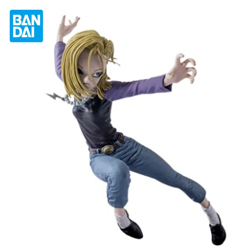 Bandai Genuine Dragon Ball Anime Figure Android 18 SC Action Figure Toys for Boys Girls Kids Christmas Gift Collectible Model
Bandai Genuine Dragon Ball Anime Figure Android 18 SC Action Figure Toys for Boys Girls Kids Christmas Gift Collectible Model