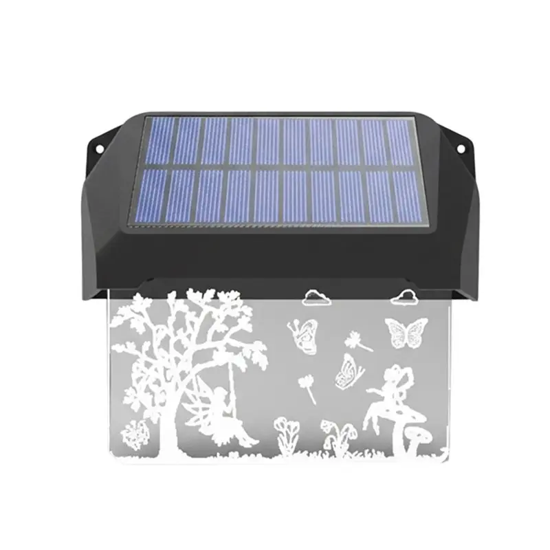 AB33-Solar Fence Lights 2 Pack Fairy Butterfly Pattern 3 White Light Modes IP65 Waterproof For Deck Pool Railing Step Backyard
AB33-Solar Fence Lights 2 Pack Fairy Butterfly Pattern 3 White Light Modes IP65 Waterproof For Deck Pool Railing Step Backyard