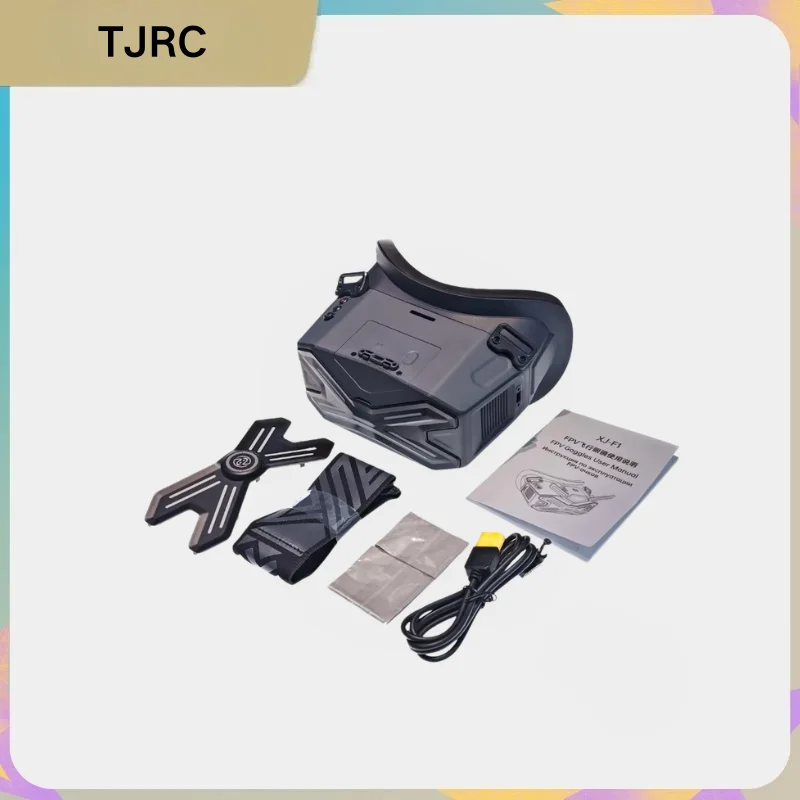 TJRC FPV Goggles 4.5" LCD 1080P 60Hz HDMI Input 5.1-5.9GHz VRX Compatible Headset for RC Drone Racing Quadcopter
TJRC FPV Goggles 4.5" LCD 1080P 60Hz HDMI Input 5.1-5.9GHz VRX Compatible Headset for RC Drone Racing Quadcopter