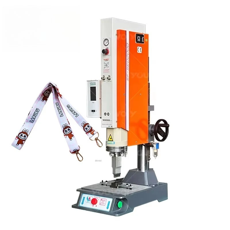 Factory Ultrasonic Plastic Welding Machine for Lanyards Ribbon Lanyards Hook Loop Strap Sealing ABS Plastic Car Lights
Factory Ultrasonic Plastic Welding Machine for Lanyards Ribbon Lanyards Hook Loop Strap Sealing ABS Plastic Car Lights