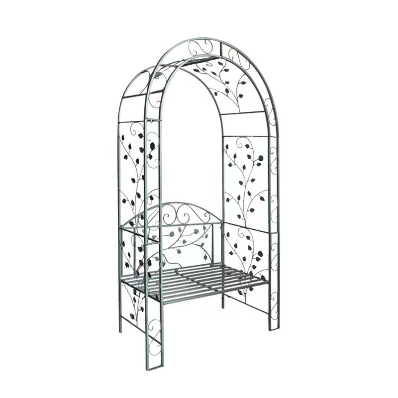 *Outdoor Wrought Iron Arch Flower Stand with Seat Courtyard Balcony Rose Grape Traction Arch Climbing Frame Climbing Bracket
*Outdoor Wrought Iron Arch Flower Stand with Seat Courtyard Balcony Rose Grape Traction Arch Climbing Frame Climbing Bracket